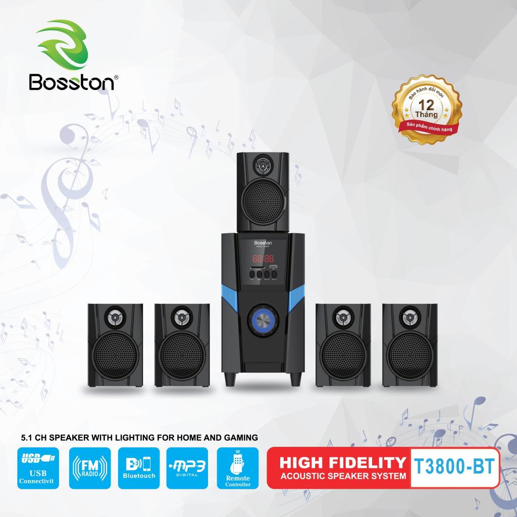 Loa Bluetooth 51 Bosston T3800-Bt Chính Hãng