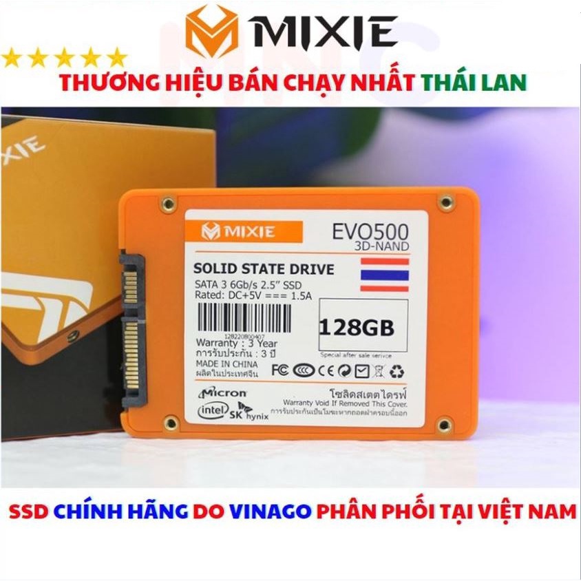 Ổ cứng Mấy Vi Tính Laptop SSD 128Gb Mixie Chính Hãng