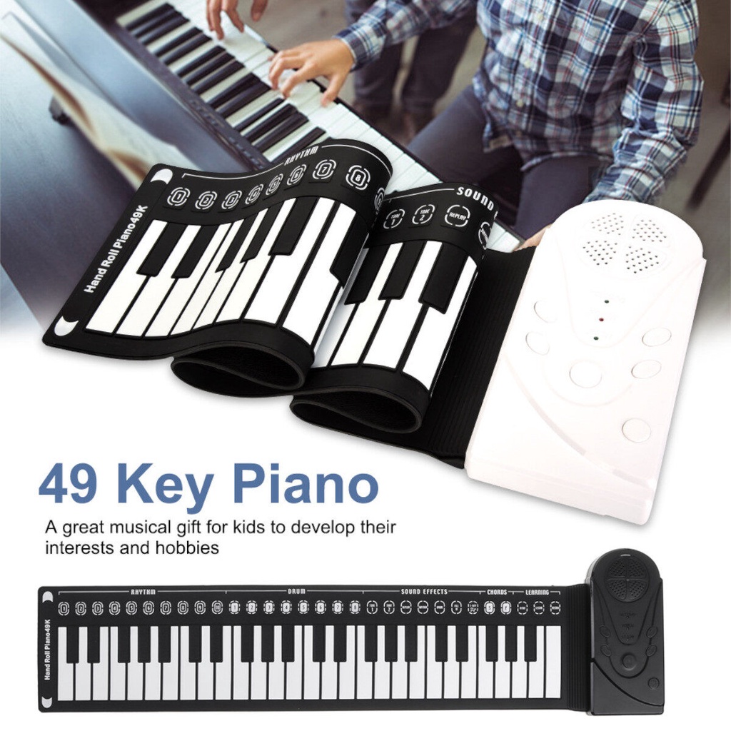 Đàn Cuộn Piano 49 Phím Điện Tử