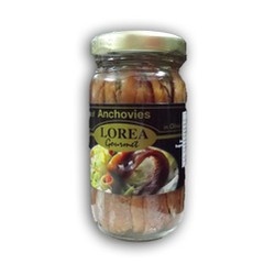 Cá cơm Anchovies ngâm dầu Lorea