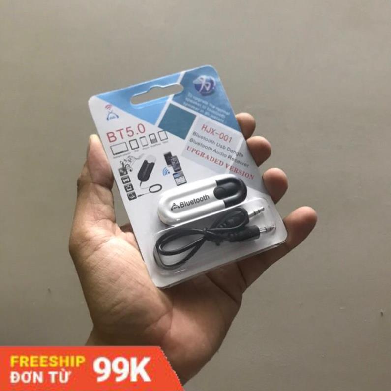 Usb bluetooth 5.0 cho loa và ampli HJX-001. Biến loa thường thành loa bluetooth. BH 6 tháng