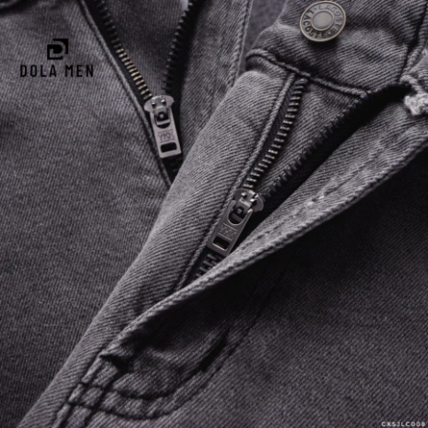 Quần Short Jean nam LACOSTE MÀU XÁM WAS logo cá sấu thêu 2 túi trước 2 túi sau CÓ BIG SIZE Hàng Xịn Cao Cấp Dolamen