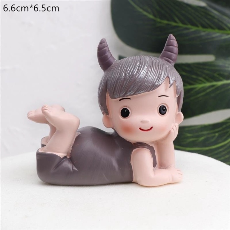 XẢ KHO  Tượng Em Bé Trang Trí Bánh Kem HPBD Mới Lạ