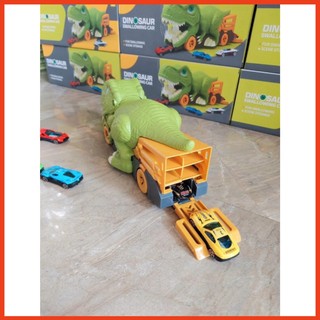 (Hlana) ĐỒ CHƠI KHỦNG LONG NUỐT ÔTÔ