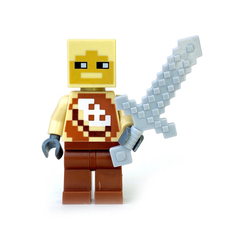 Phụ Kiện Sinh Nhật  Bộ 8 Mô Hình Nhân Vật Minecraft Trang Trí Bánh Kem