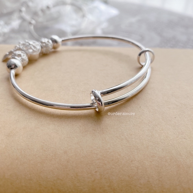 Vòng Tay Lắc Tay Pan Bạc 999 G413