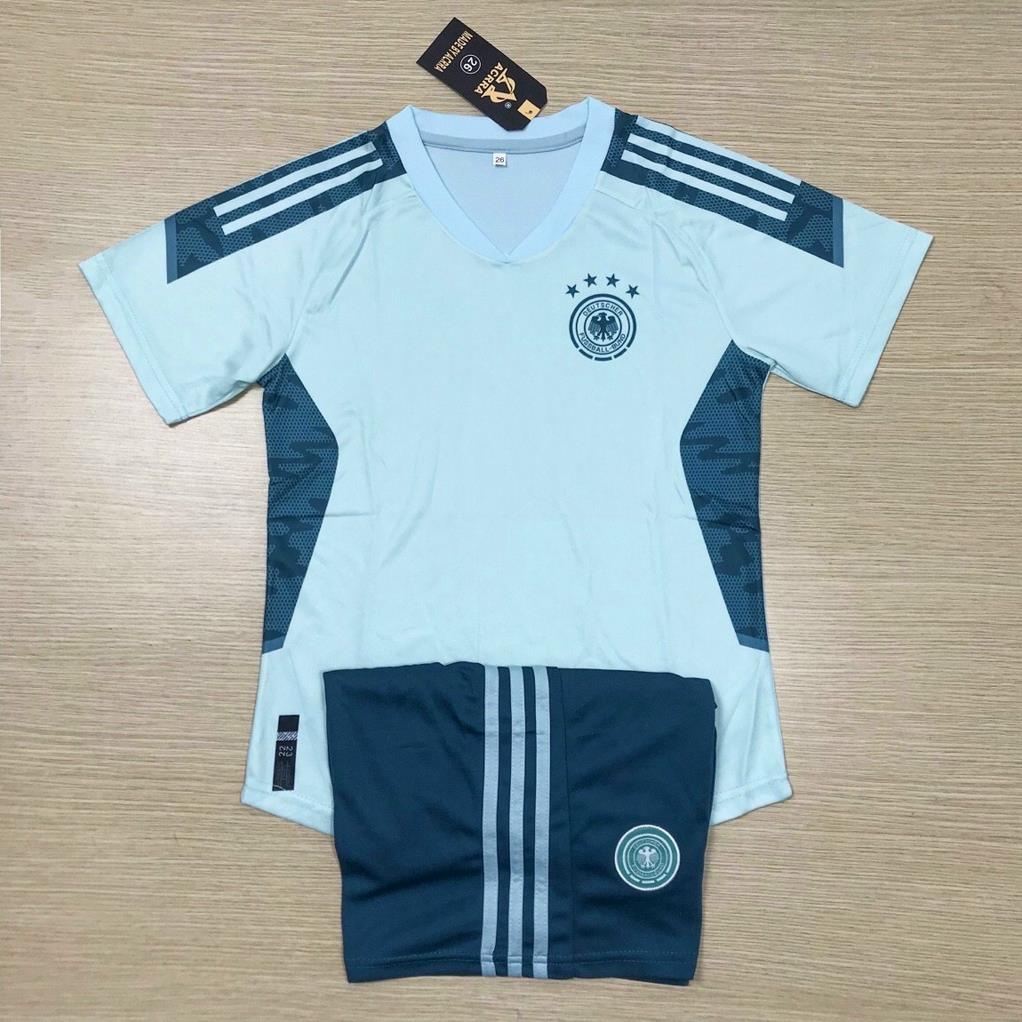 QUẦN ÁO BÓNG ĐÁ TRẺ EM-VẢI MÈ KIM CAO CẤP