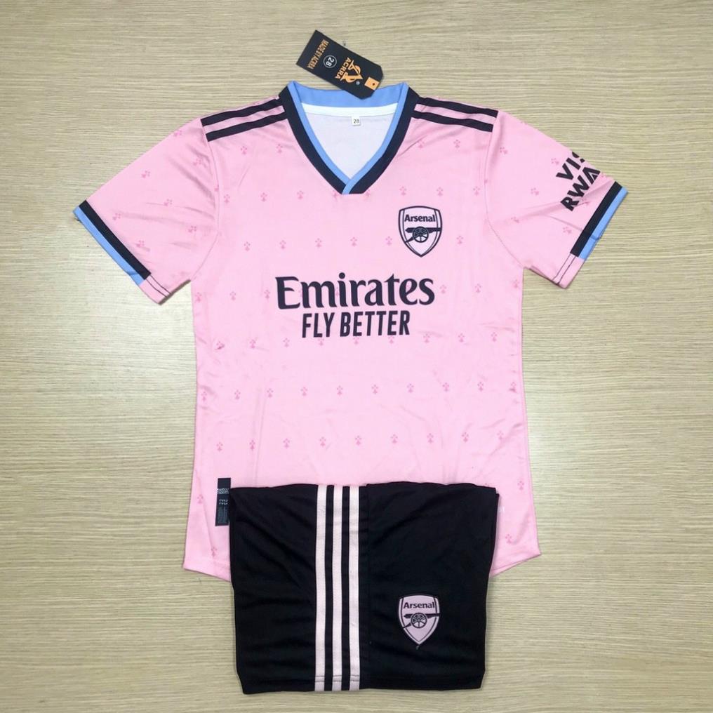 QUẦN ÁO BÓNG ĐÁ TRẺ EM-VẢI MÈ KIM CAO CẤP