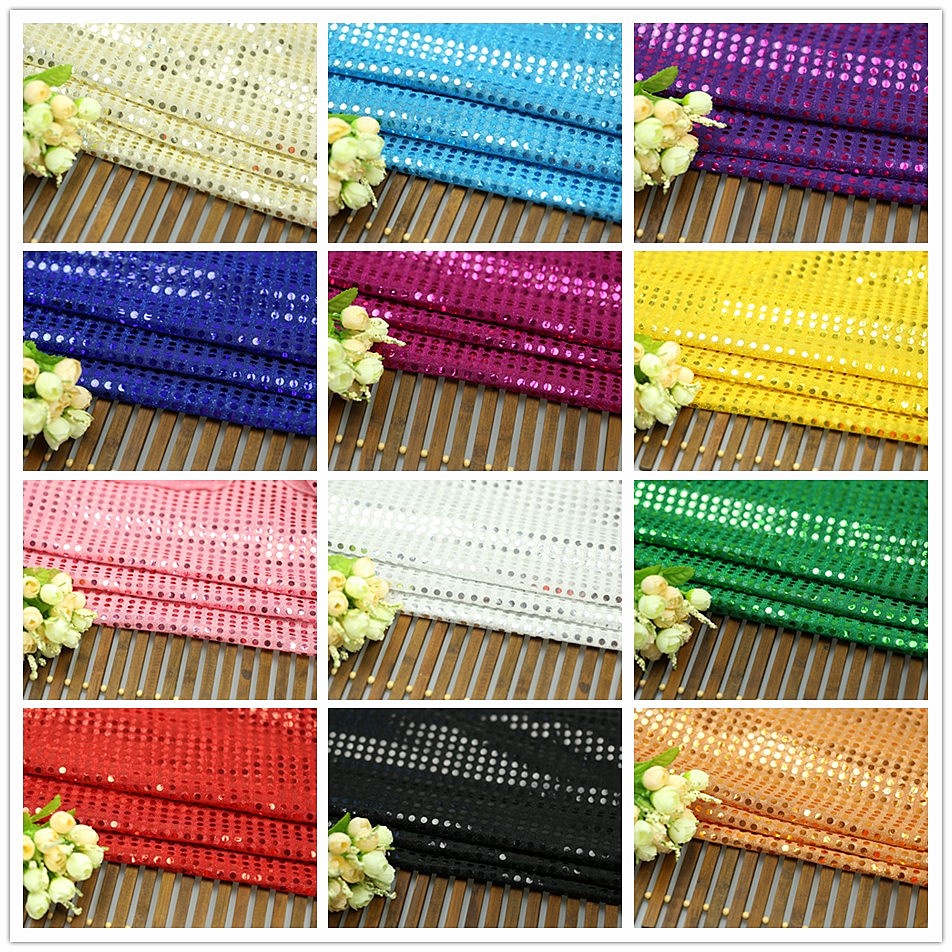 Tấm Vải Lưới 6mm Đính Kim Sa Lấp Lánh Dùng Làm Phông Nền Trang Trí Tiệc Cưới