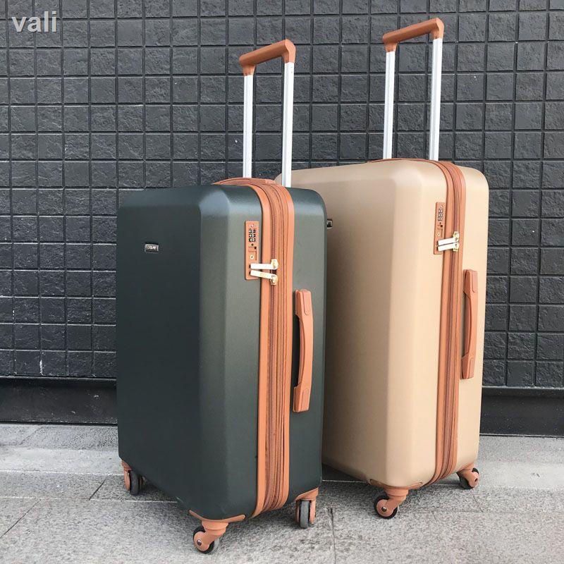 Xuất khẩu sang Hàn Quốc trường hợp xe đẩy màu đỏ lưới siêu nhẹ bánh xe đa năng nữ kéo dài 20 inch vali kéo vali ngoại th