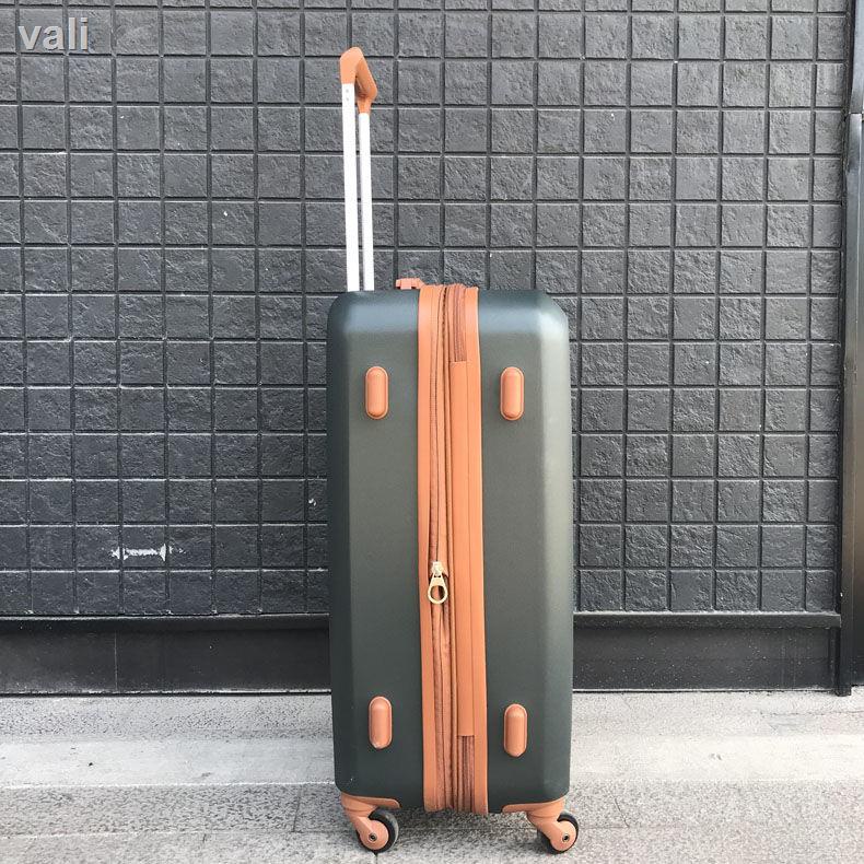 Xuất khẩu sang Hàn Quốc trường hợp xe đẩy màu đỏ lưới siêu nhẹ bánh xe đa năng nữ kéo dài 20 inch vali kéo vali ngoại th