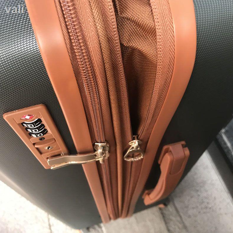 Xuất khẩu sang Hàn Quốc trường hợp xe đẩy màu đỏ lưới siêu nhẹ bánh xe đa năng nữ kéo dài 20 inch vali kéo vali ngoại th