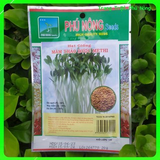 Hạt Giống Mầm Thảo Dược Methi Phú Nông - Gói 20g