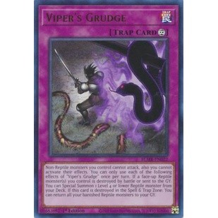 Thẻ bài yugioh viper's grudge - blmr-en022 - ultra rare 1st edition