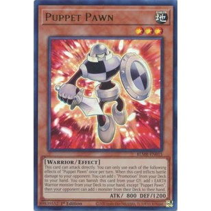 Thẻ Bài Yugioh Puppet Pawn - BLMR-EN015 - Ultra Rare 1st Edition