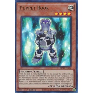Thẻ Bài Yugioh Puppet Rook - BLMR-EN016 - Ultra Rare 1st Edition