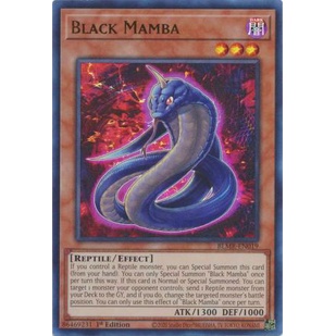 Thẻ Bài Yugioh Black Mamba - BLMR-EN019 - Ultra Rare 1st Edition