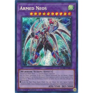 Thẻ Bài Yugioh Armed Neos - BLMR-EN002 - Secret Rare 1st Edition