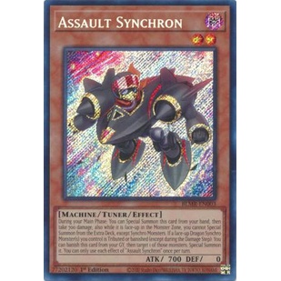 Thẻ Bài Yugioh Assault Synchron - BLMR-EN003 - Secret Rare 1st Edition