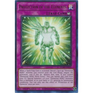 Thẻ Bài Yugioh Protection of the Elements - BLMR-EN038 - Ultra Rare 1st Edition