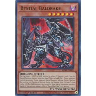 Thẻ Bài Yugioh Bystial Baldrake - BLMR-EN069 - Ultra Rare 1st Edition
