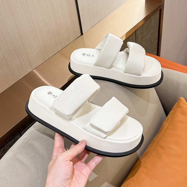 Dép sandal đế dày dép lê đế dày dễ phối thời trang