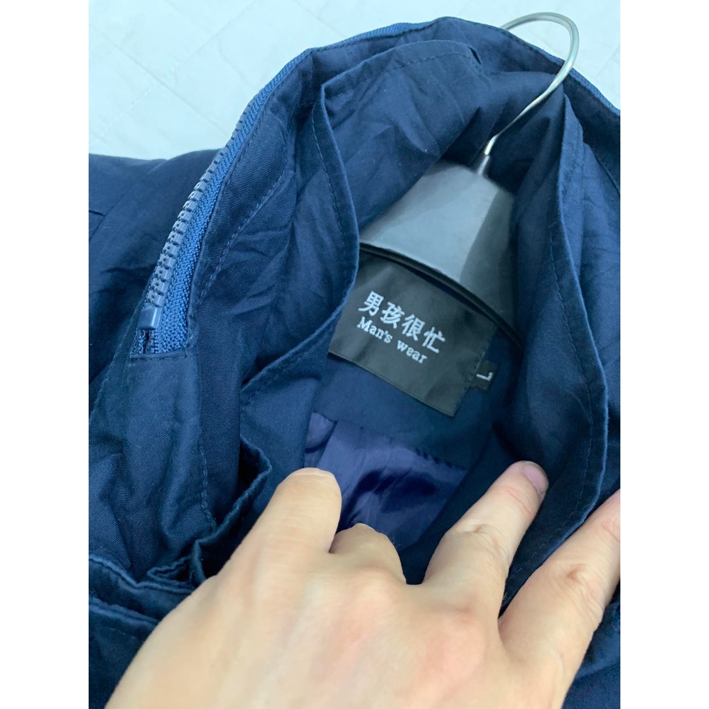 AK1030 Áo khoác kaki nam 2 LỚP hiệu chất xịn hàng 2hand TIEM2021