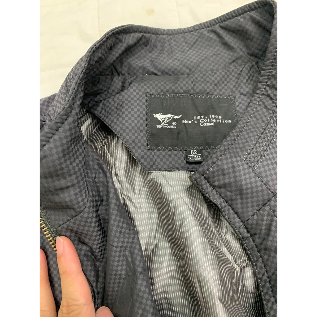 AK1023 Áo khoác gió nam 2 LỚP hiệu chất xịn hàng 2hand TIEM2021