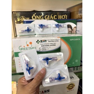 ❤ khóa 3 chia 3 chạc có dây nối -không dây nối khoá 3 ngã truyền dịch khoá chạc 3 ngã