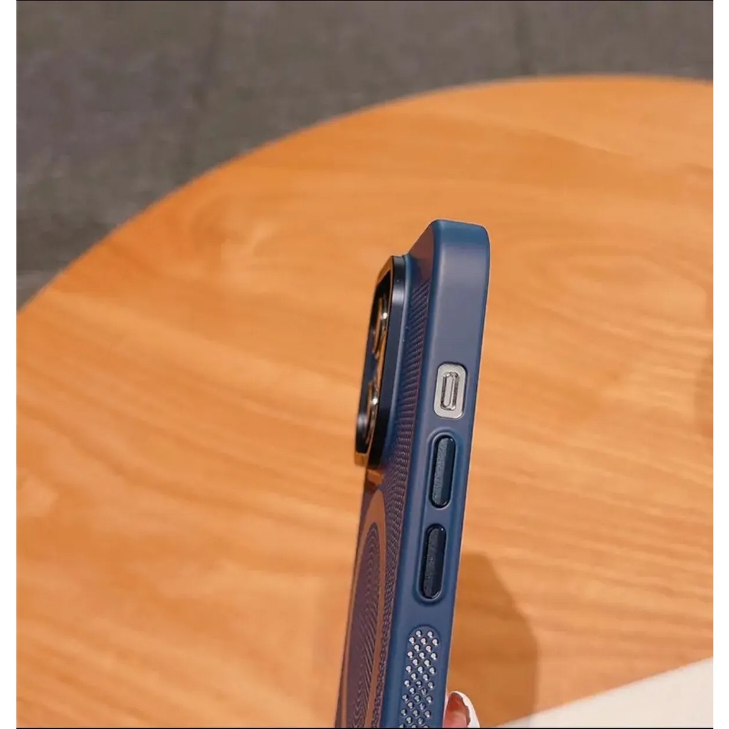 Ốp lưng LIKGUS tản nhiệt chống nóng máy ,kèm sạc không dây cho iPHONE 12PROMAX - > 14PROMAX
