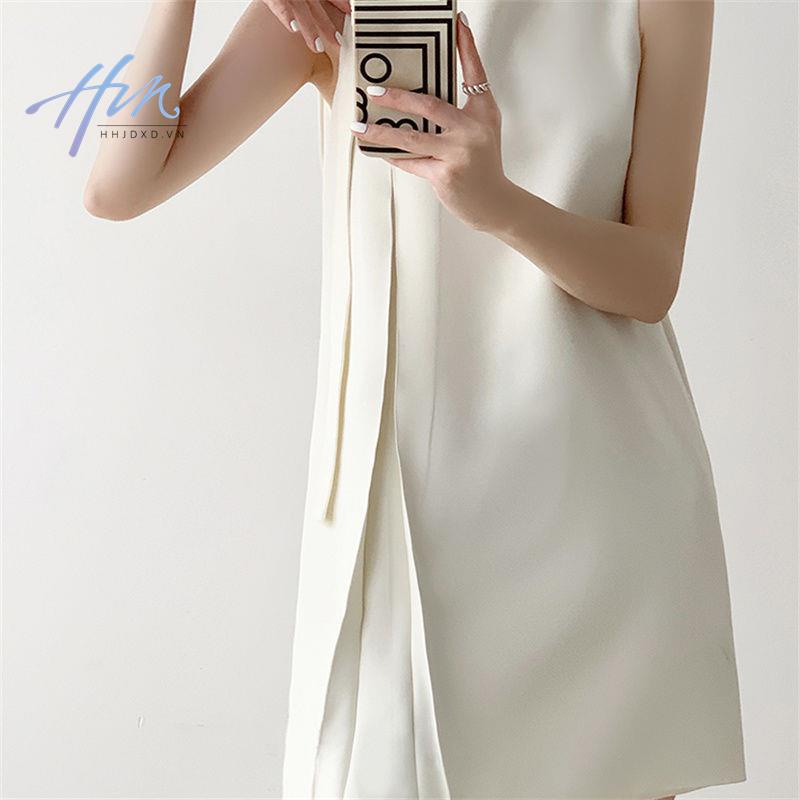 Đầm Ngắn Màu Trắng Cao Cấp Phong Cách Pháp Thời Trang Mùa Hè Hàng Mới Dành Cho Bạn Nữ