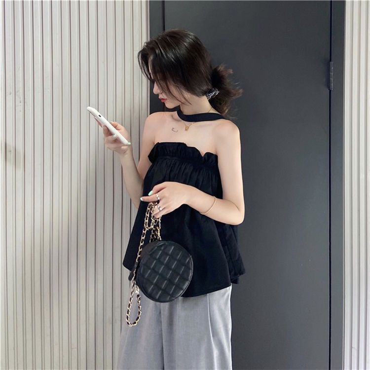 Áo Ống Nhún Bèo Phong Cách Mới Mùa Hè Quyến Rũ Cho Nữ
