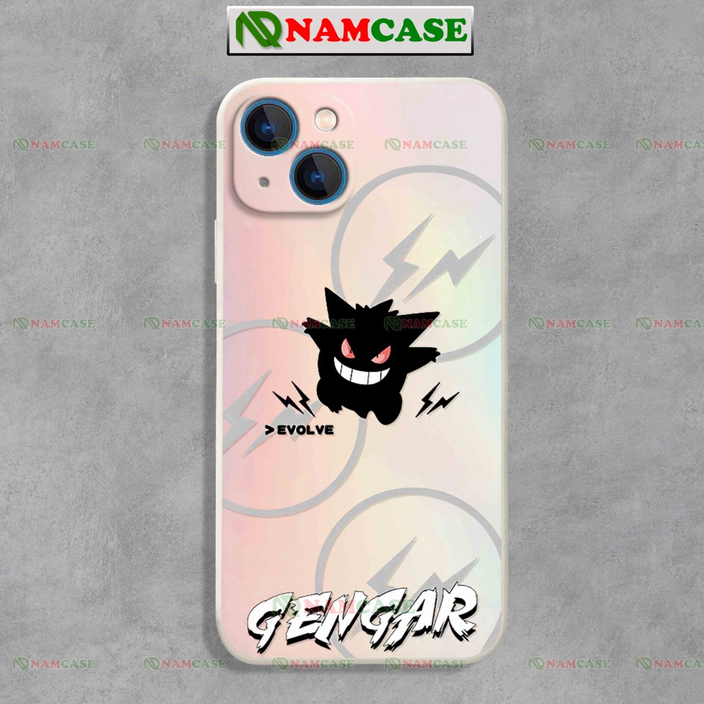 Ốp lưng iPhone pikachu gengar cặp đôi hoạt hình cute dễ thương đẹp độc lạ cho ip 6/6s/7/8/X/XS/11/12/13/14 Pro Plus Max