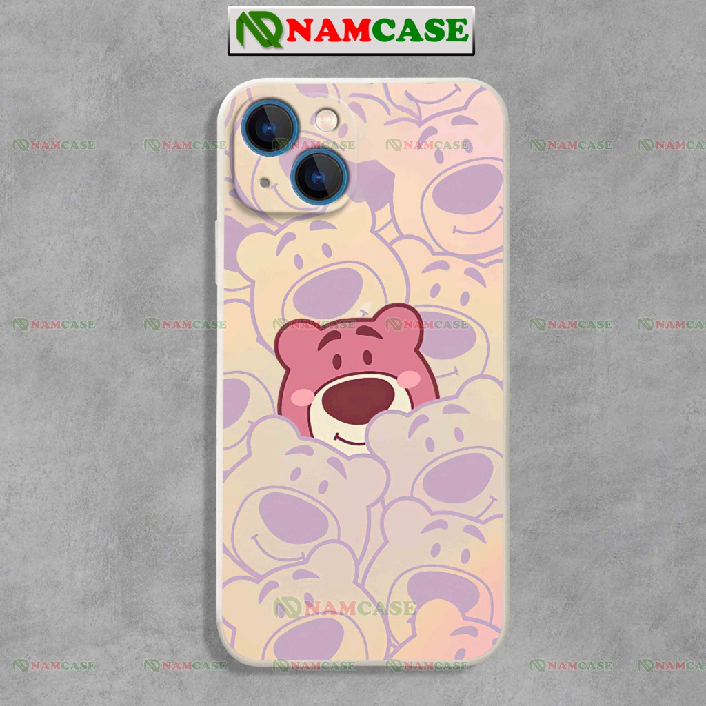 Ốp lưng iPhone gấu hồng doraemon cặp đôi hoạt hình cute dễ thương đẹp độc lạ ip 6/6s/7/8/X/XS/11/12/13/14 Pro Plus Max