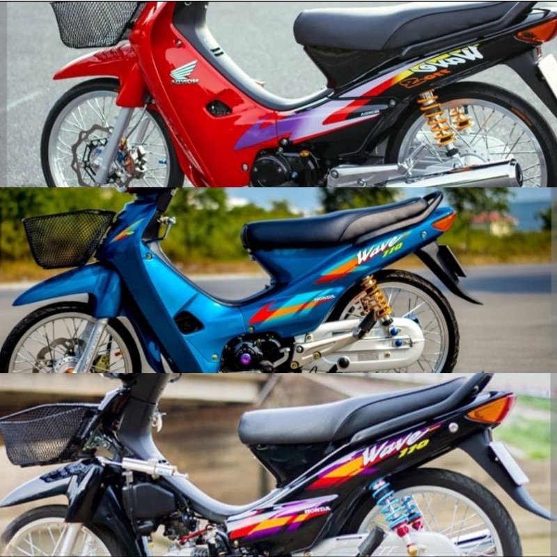 Đùm trước sau wave thái 110