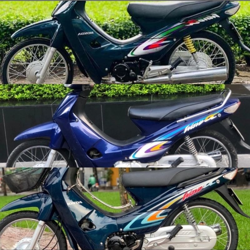 Đùm trước sau wave thái 110