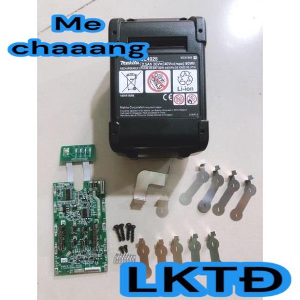 Vỏ mạch thay thế zin Makita 40v 2.5Ah