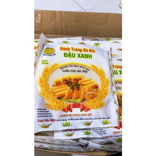 Bánh bò bía đậu xanh - Vỏ bánh đa nem cuốn chả giò