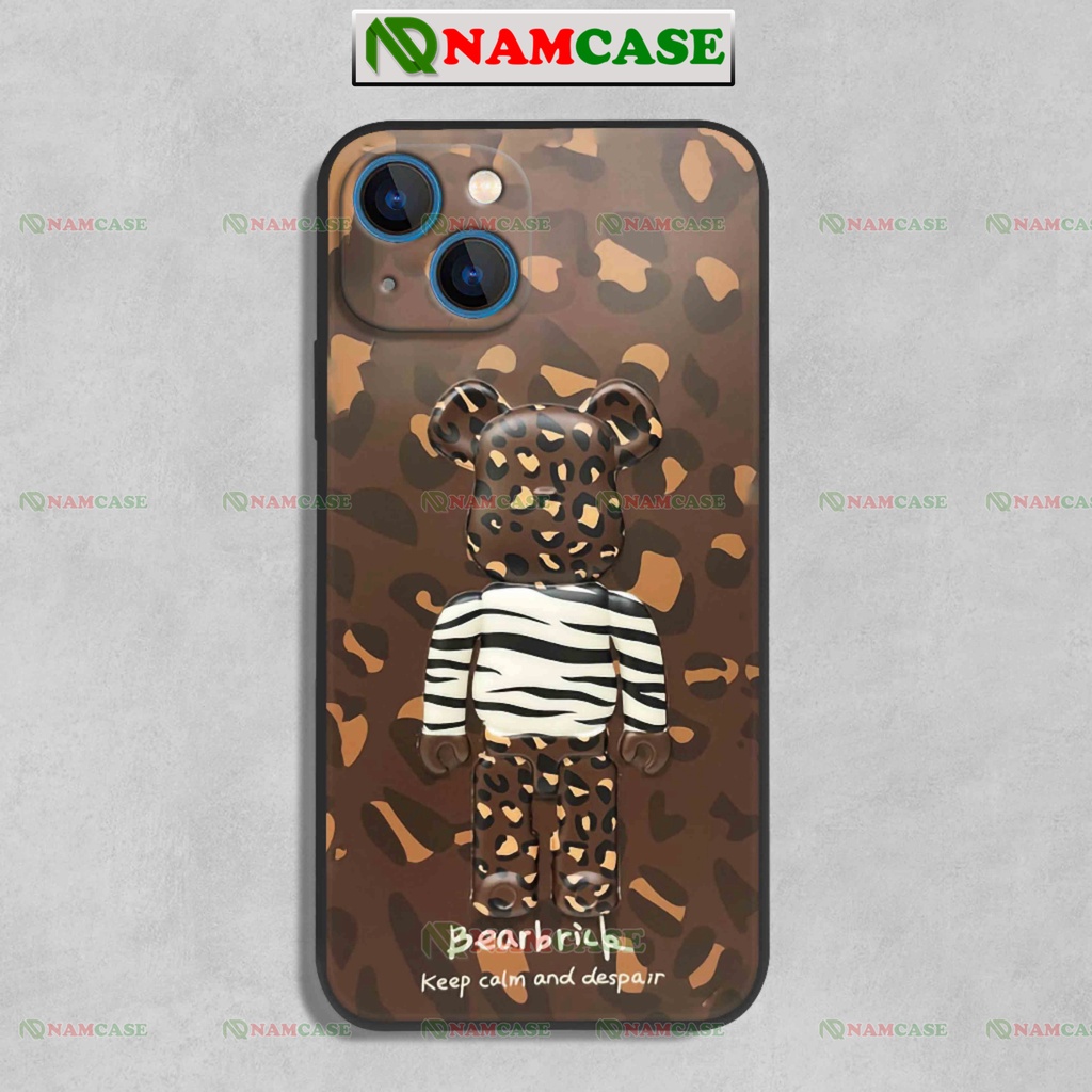 Ốp lưng iPhone cặp đôi hoạt hình gấu beabrick cute dễ thương đẹp độc lạ cho ip 6/6s/7/8/X/XS/11/12/13/14 Pro Plus Max