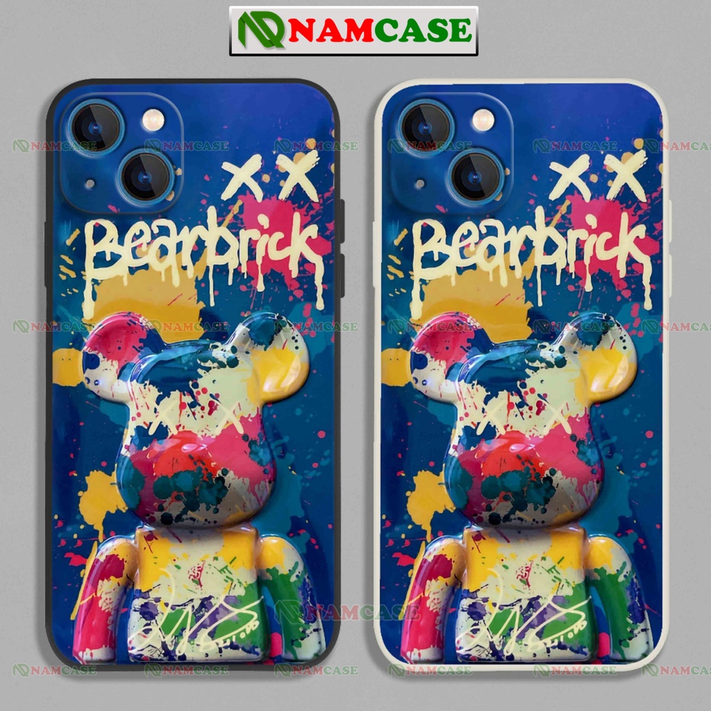 Ốp lưng iPhone cặp đôi hoạt hình gấu beabrick cute dễ thương đẹp độc lạ cho ip 6/6s/7/8/X/XS/11/12/13/14 Pro Plus Max