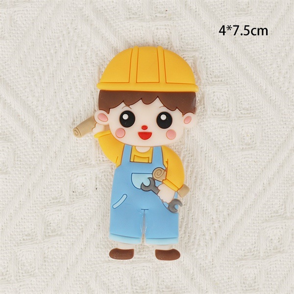 Trang trí silicon hình kĩ sư công trình giơ tay