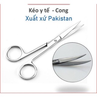 ❤️ kéo y tế cong hai 2 đầu nhọn, kéo cắt thuốc cong 2 hai đầu nhọn ,kéo cắt chỉ 10cm cong hai 2 đầu nhọn