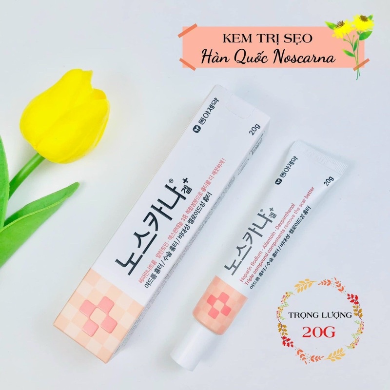 KEM TRỊ SẸO NOSCARNA HÀN QUỐC lọ 20g mẫu mới