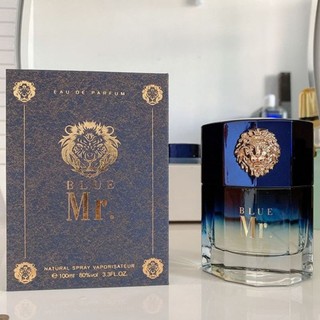 Nước hoa hộp gỗ mr. blue sư tử 100ml thơm độc đáo cho nam