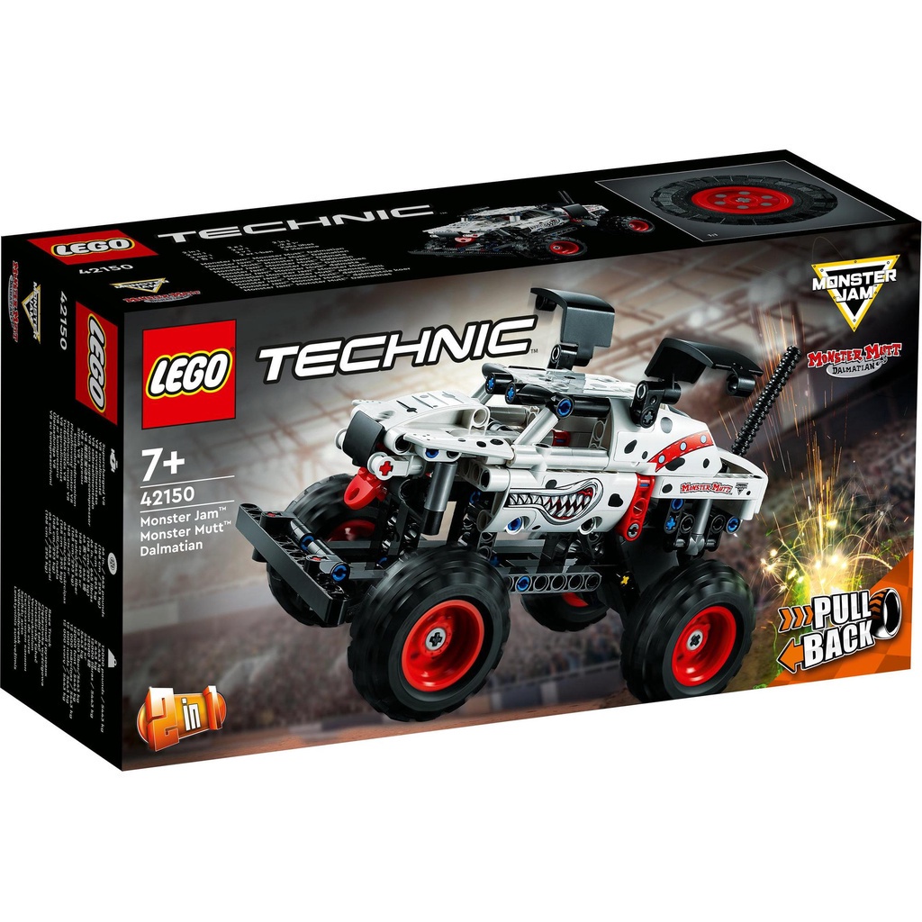 LEGO Technic 42150 Chiến Xe MuttTM Dalmatian (244 Chi Tiết)