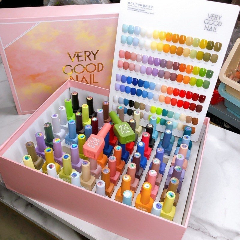 Set sơn gel 60 màu cực đỉnh ( tặng kèm bảng màu + base/top)