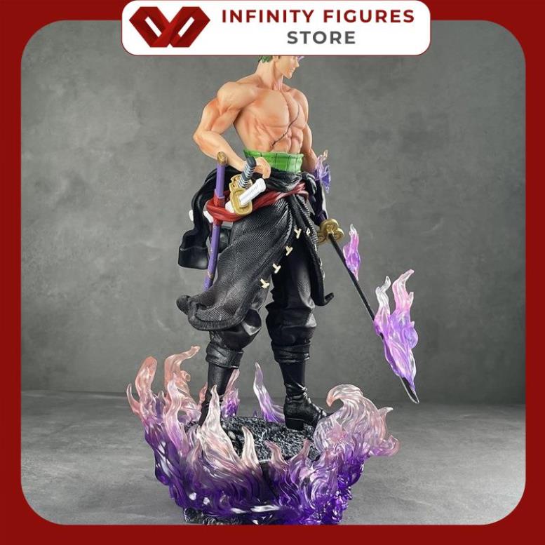 Mô hình nhân vật Zoro GK nhất kiếm cao 32cm cực nét |Figure anime one piece đồ chơi decor trang trí làm quà tặng