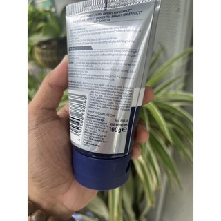 SỮA RỬA MẶT NIVEA DÀNH CHO NAM 100G