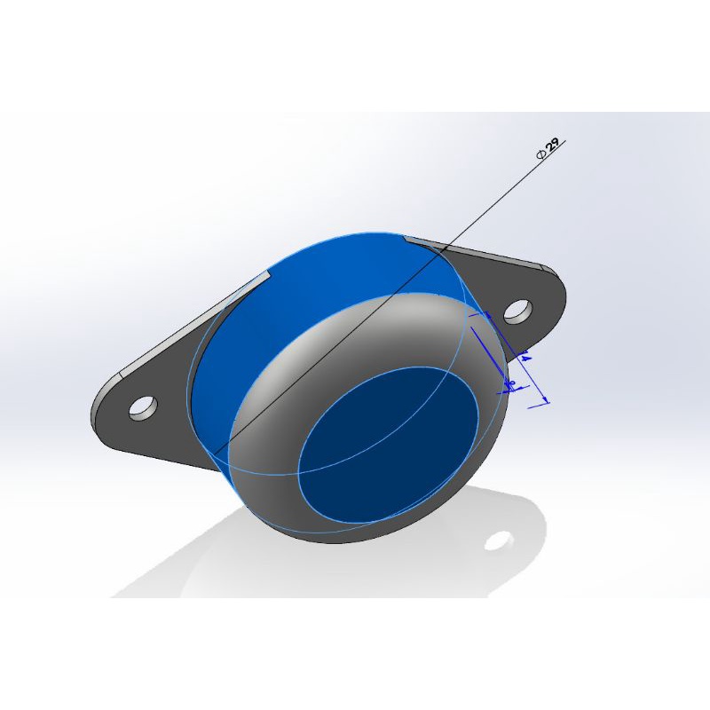 Bánh bi đa hướng mắt trâu sắt chịu lực