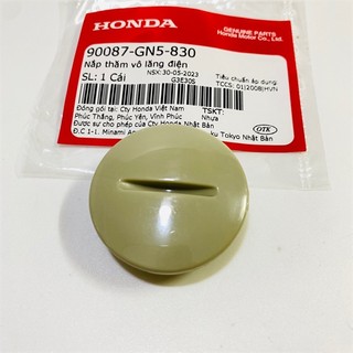 Nắp thăm vô lăng điện dream, future , wave 100 zin honda - 90087gn5830